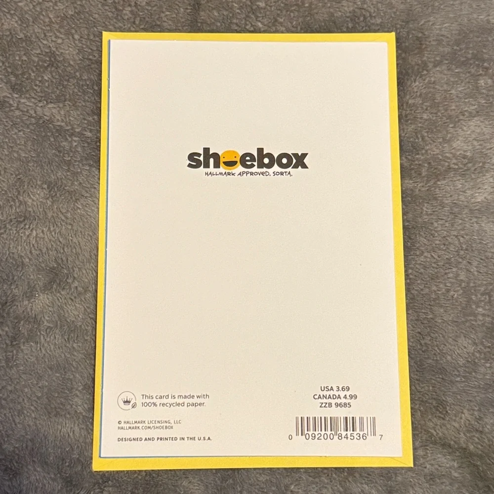 🌻 Bundle of 2 Shoebox by Hallmark Funny Birthday Cards NWT
